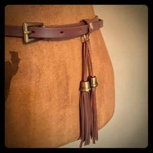 Anthropologie Tassel Belt